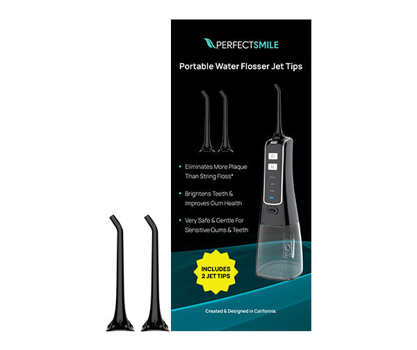 Perfect Smile Portable Water Flosser - Jet Tips